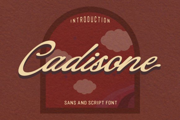 Cadisone: A Vintage Script Font for Timeless Projects