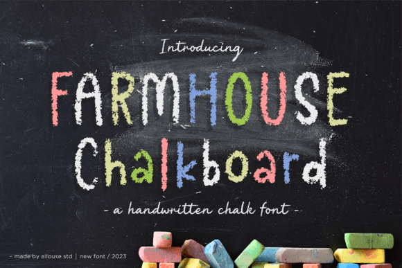 Farmhouse Chalkboard: A Designer’s Guide to This Charming Script Font