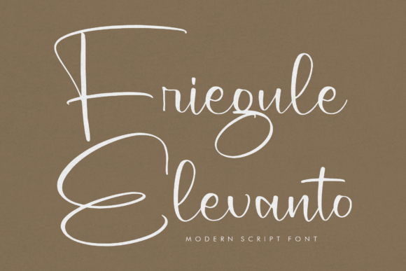 Friegule Elevanto: Your Go-To for Romantic, Handwritten Style