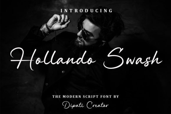 Hollando Swash: Crafting Visual Elegance for Modern Design