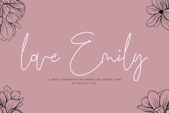 Love Emily: The Sweet Script Font for Elegant Branding