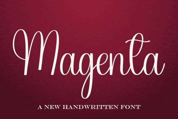 Magenta: A Script Font for Elegant, Modern Design
