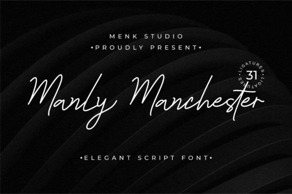 Manly Manchester: Elevating Your Brand with Elegant Script
