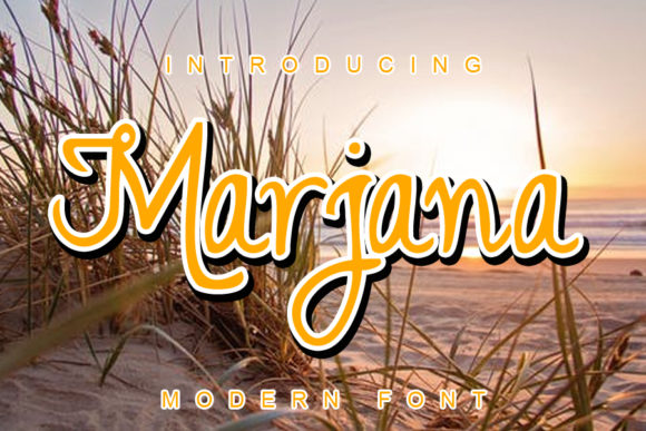 Marjana: A Script Font for Personal and Professional Projects