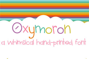Oxymoron: The Playful Handwritten Font for Creative Brands