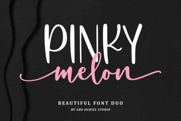 Pinky Melon: The Font Duo for Elegant, Modern Designs